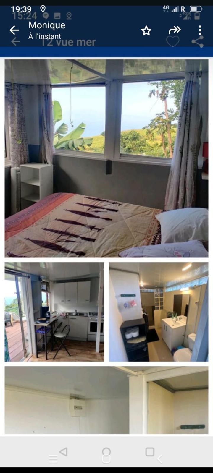 Apartament Maison Vue Mer La Saline Les Hauts Zewnętrze zdjęcie